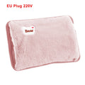 Electric Hand Warmer Portable Heated Gloves USB Warming Plush Hot Water Bottle Heating Water Bags Warm Hand Pocket for Winter