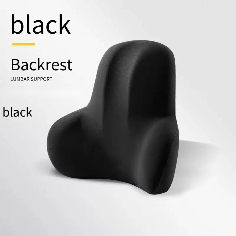 Two-In-One Lumbar Support Cushion, Memory Slow Rebound, Scientifically Designed Arc, Solving The Problem Of Lower Back Pain