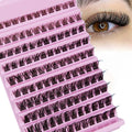 120PCS Lash Clusters DIY Wispy Individual Lashes Extensions | D Curl Natural Look