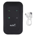4G 5G WiFi Hotspot Supports 10 Connected Devices LTE Mobile Router for Travel 300Mbps High Speed SIM Card Slot Color LED Display