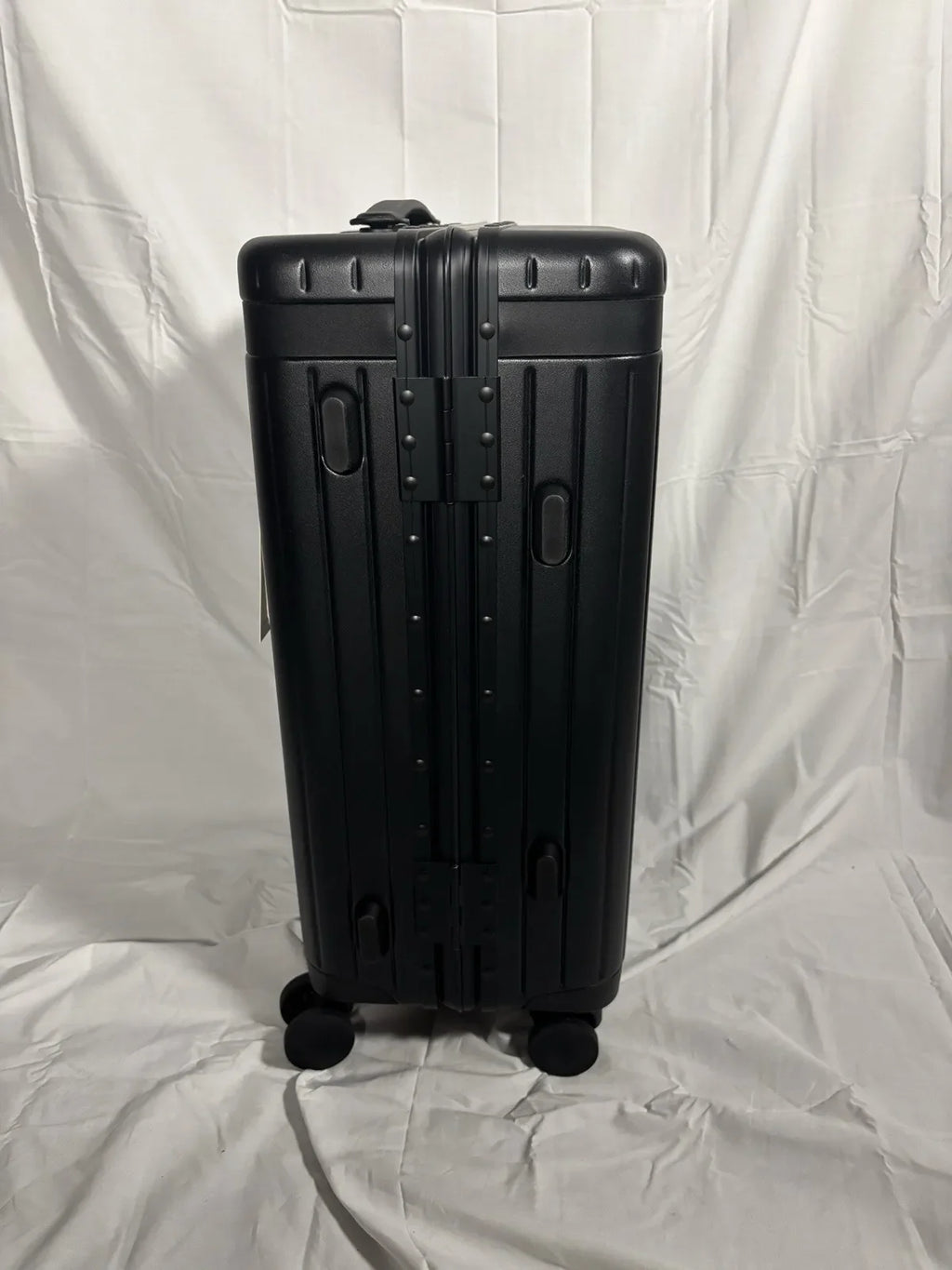 Carl Friedrik Carry-On Black Luggage Hard Shell Suitcase TSA Lock Spinner