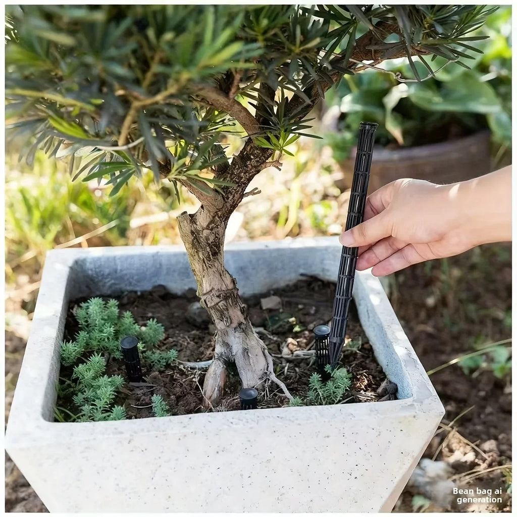 10/20Pcs Plant Aeration Tubes for Pots -Root Rot Prevention,Prevent Overwatering for Healthy Roots, Gardening Tools Suitable