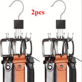 1/2 Piece Multifunctional Hook, Multi Claw Bag Storage Hook, Tie Metal Storage Suitable for Scarves, Belts, Home Storage
