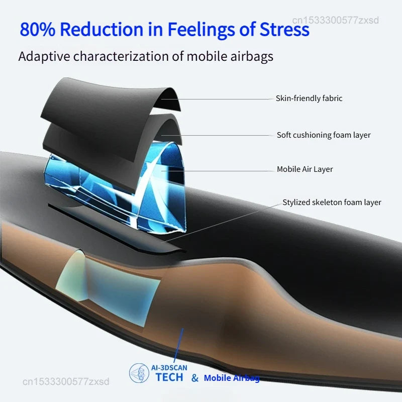Mijia Dreamlight 4S Eye Mask Sleep 3D Stereoscopic Sleep Aid for Men Women Adult for Sleeping Block Out Light Travel Blindfold