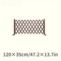 Retractable Wooden Pet Gate for Dogs Cats - Easy Install Indoor Safety Barrier for Home, Bedroom, Doorway & Stairs