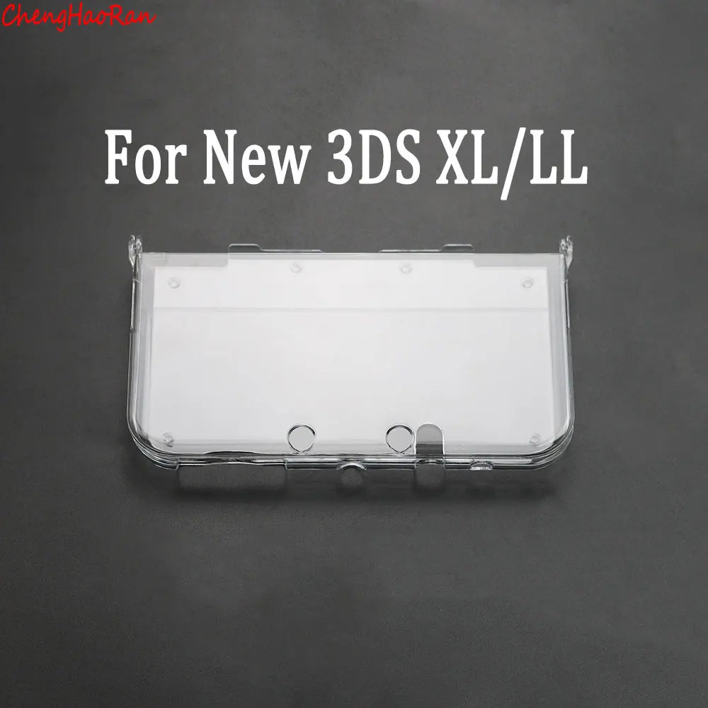 1 Piece Clear Hard Shell Protective Case for Nintendo 3DS XL, NDSL, PSP, GBA SP | Multi-Console Crystal Cover