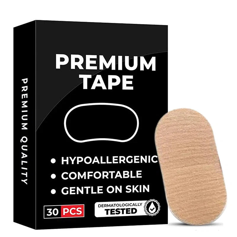 30 Pcs Anti Snoring Mouth Tape for Better Sleep | Medical Grade Nasal Strips