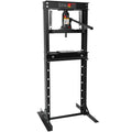 12 Ton Hydraulic Shop Press h-Frame Bench Press with Pressure Gauge Bearing Press for Automotive Repair Garage Metalworking Tool