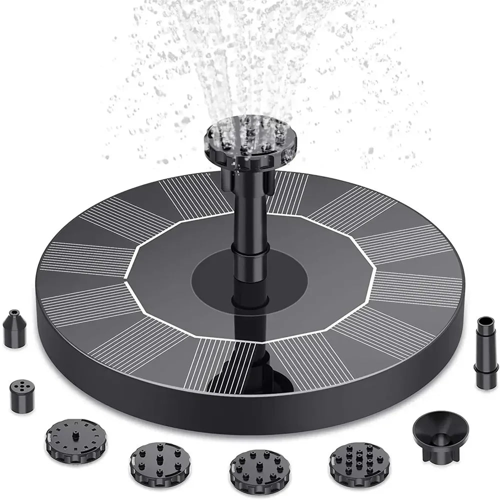13/16/18cm Solar - Operated Fountain Pumps: Perfect for Garden Pools, Ponds, Bird Baths. Outdoor 8 - Nozzle Floating Pumps