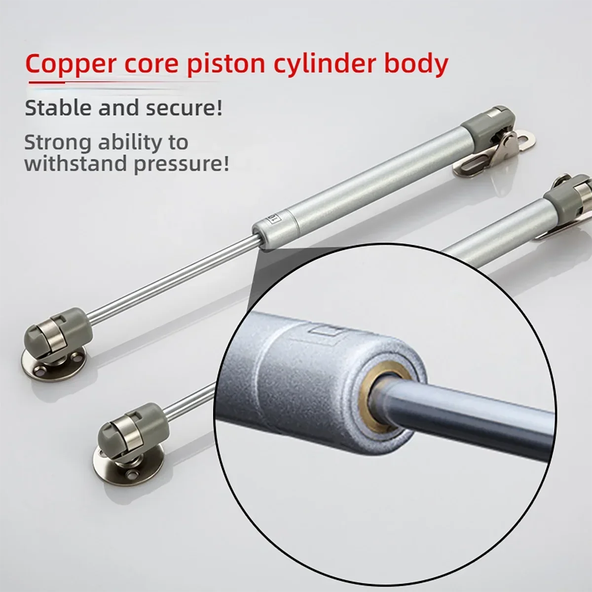 30/50/80/120/200N lifting hydraulic air strut suitable for cabinet door hinges, kitchen cabinets with air springs