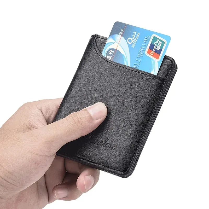 Ultra Thin Men's Wallet | Vertical Small Card Holder