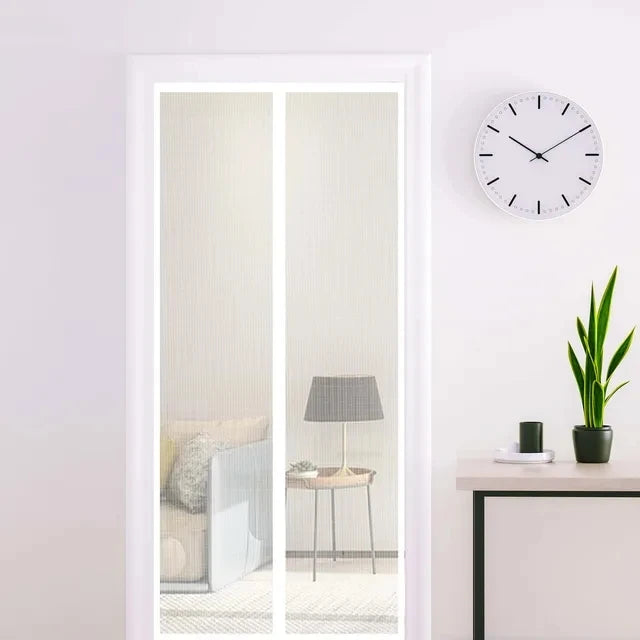 New No Punching Magnetic Screen Door Curtain Anti Mosquito Insect Fly Bug Automatic Closing Household Ventilation Door Curtain