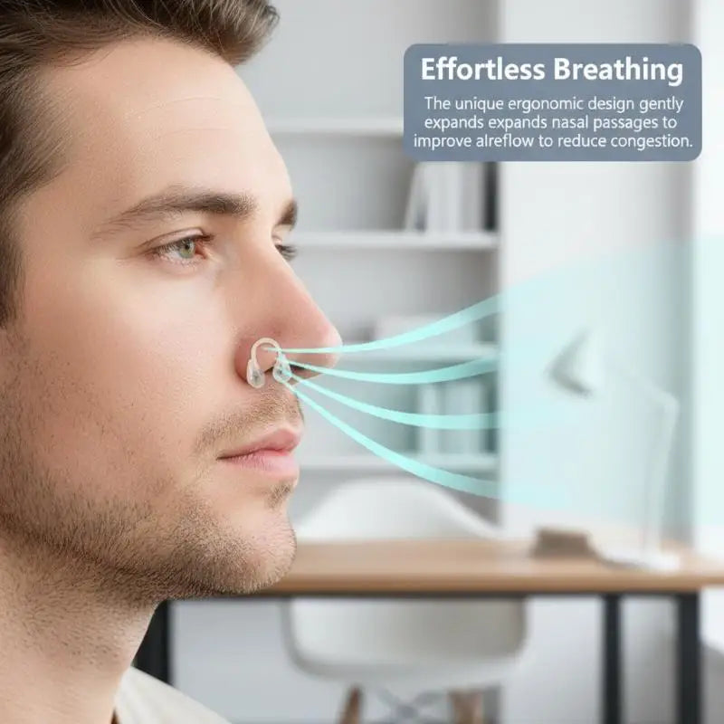 Silicone Nasal Dilator Stop Snoring | Nasal Clip for Better Sleep