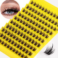 120 Pcs Eyelash Clusters | DIY Natural Wispy Lashes for Home Use