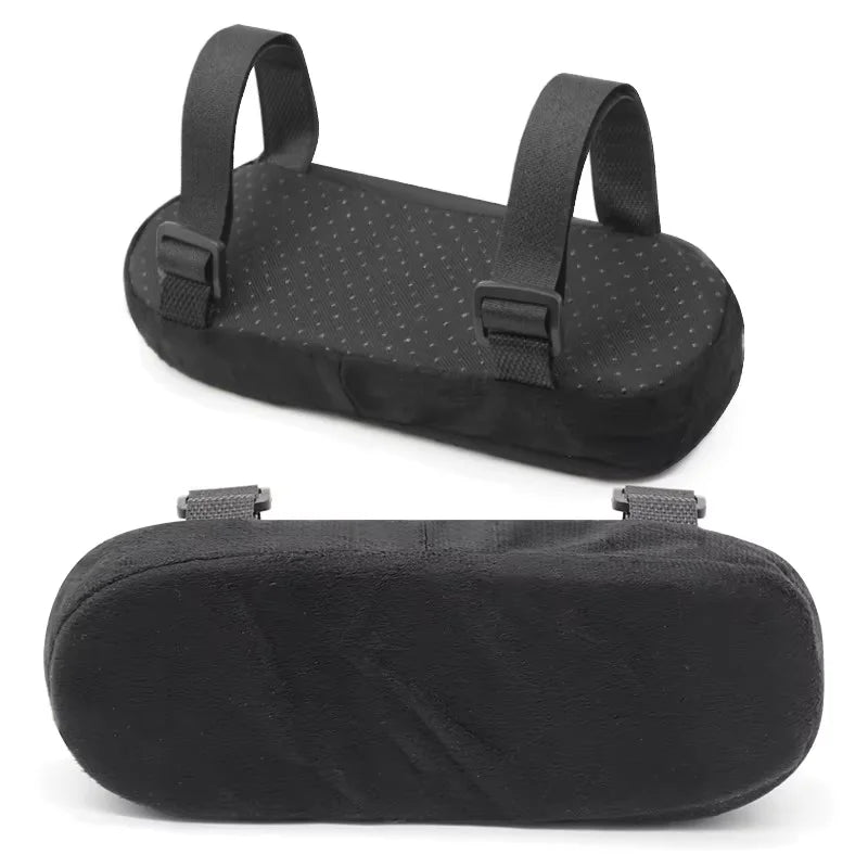 2Pcs Office Chair Parts Arm Pad Memory Foam Armrest Cover Cushion Pads For Home Office Chair Comfortable Elbow Pillow