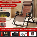 Lounge chair folding lunch break leisure chair elderly beach nap chair sofa lazy chair
