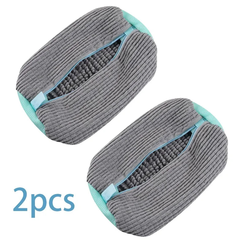 1/2/3PCS Special Shoe Washing Bag 360° Deep Clean Durable Sneaker Tennis Shoes Cleaning Bag With Zipper for All Shoes Size Type