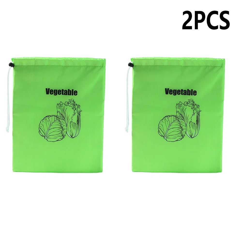 1/2/3/5pcs Yellow Banana Storage Bags Lettuce Storage Bag Prevents Odor 2 Weeks Fresh-keep Bundle Insulated Aluminum Film Bags