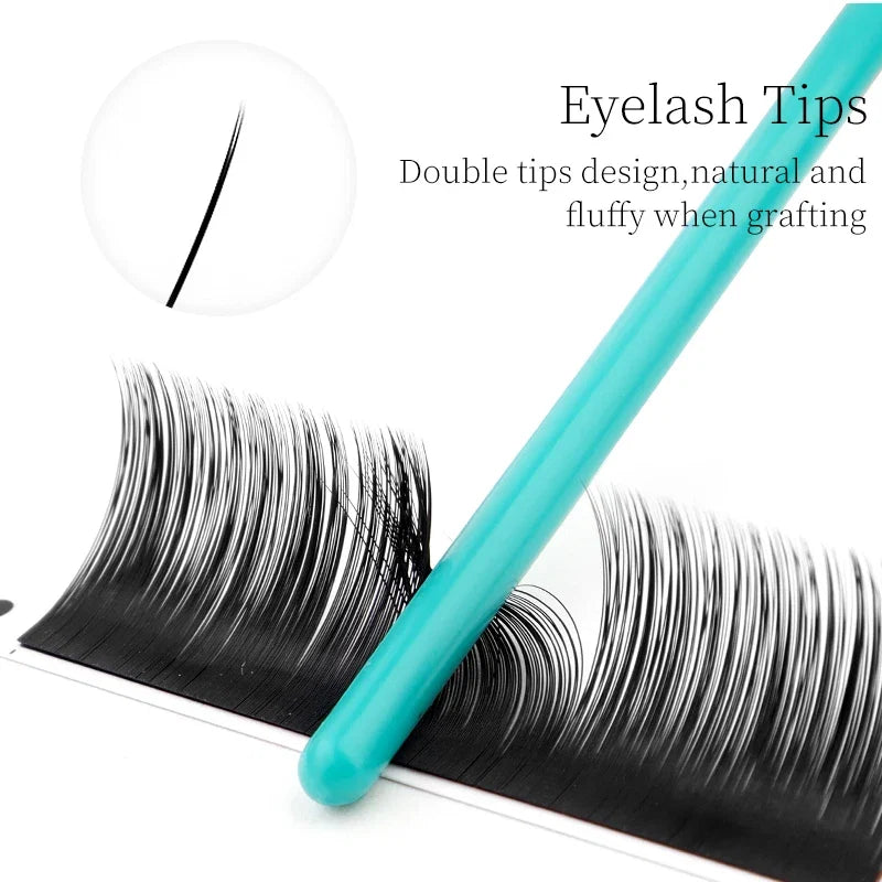 Winky Beauty Professional Flat Lashes Extension | Ellipse Split Tip Soft Lashes