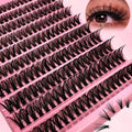 Cluster Lashes 200 Pack | DIY Individual Eyelashes with Natural Wispy Look
