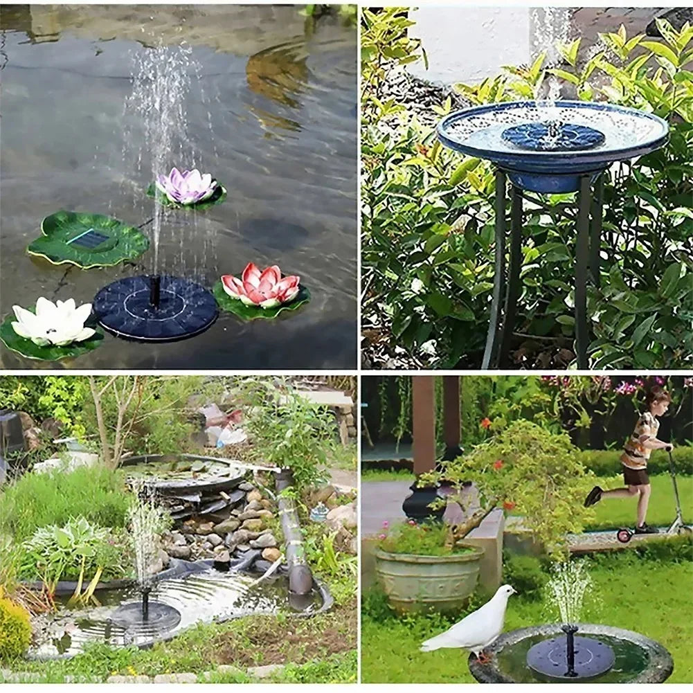 13/16/18cm Solar - Operated Fountain Pumps: Perfect for Garden Pools, Ponds, Bird Baths. Outdoor 8 - Nozzle Floating Pumps