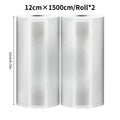 Kitchen Food Vacuum Sealer Bag Sous Vide Storage Bags For Vacuum Packaging 12/15/20/25/30cm*1500cm/Rolls