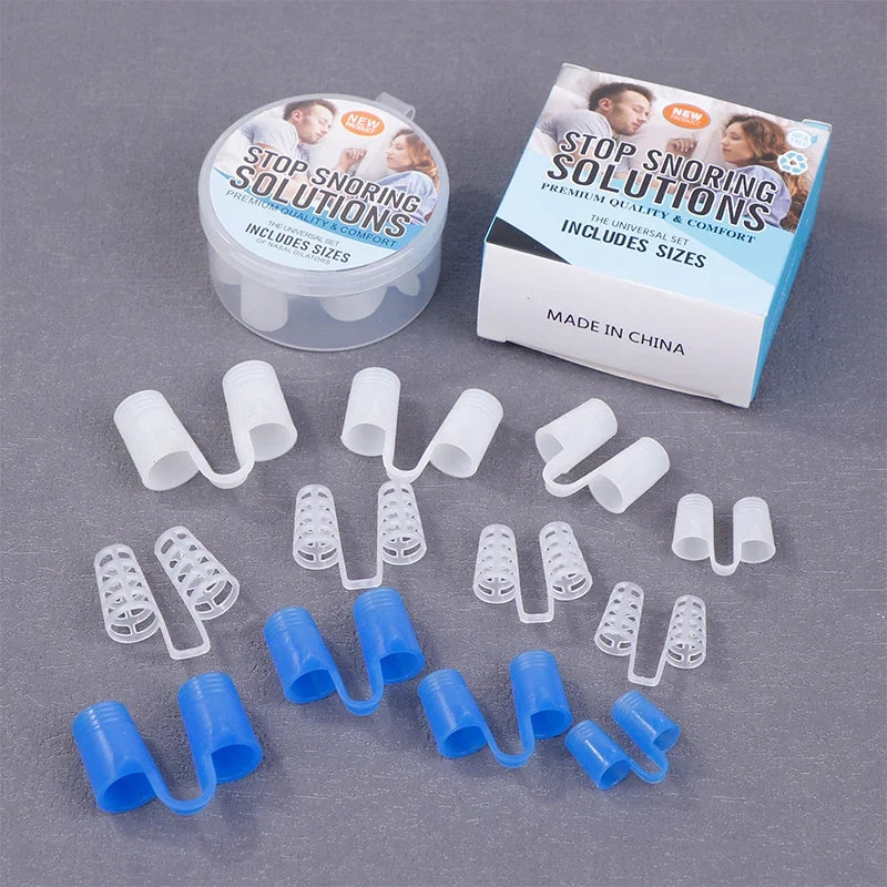 Silicone Anti Snore Nasal Dilators | Professional Sleeping Aid for Snoring Relief