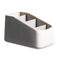 4 Slot Desktop Storage Box Remote Control Holder TV Phone Trapezoidal Basket Stationery Organizer Case for Home Hotel