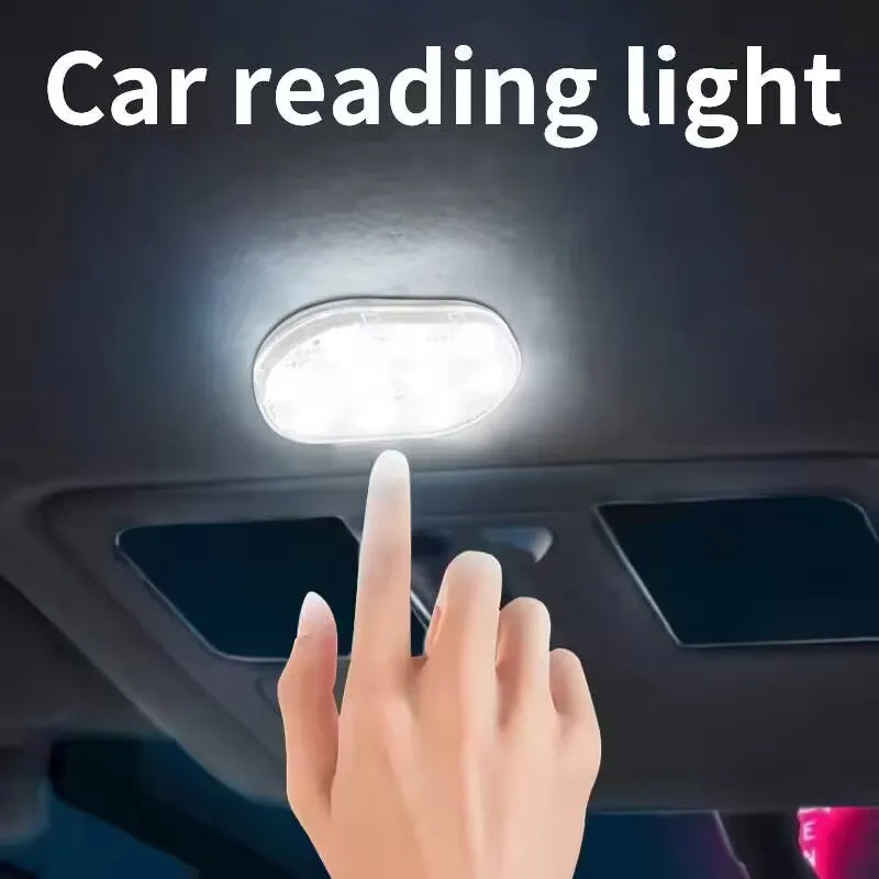 USB Charging LED Touch Light | Mini Wireless Car Interior Reading Lamp