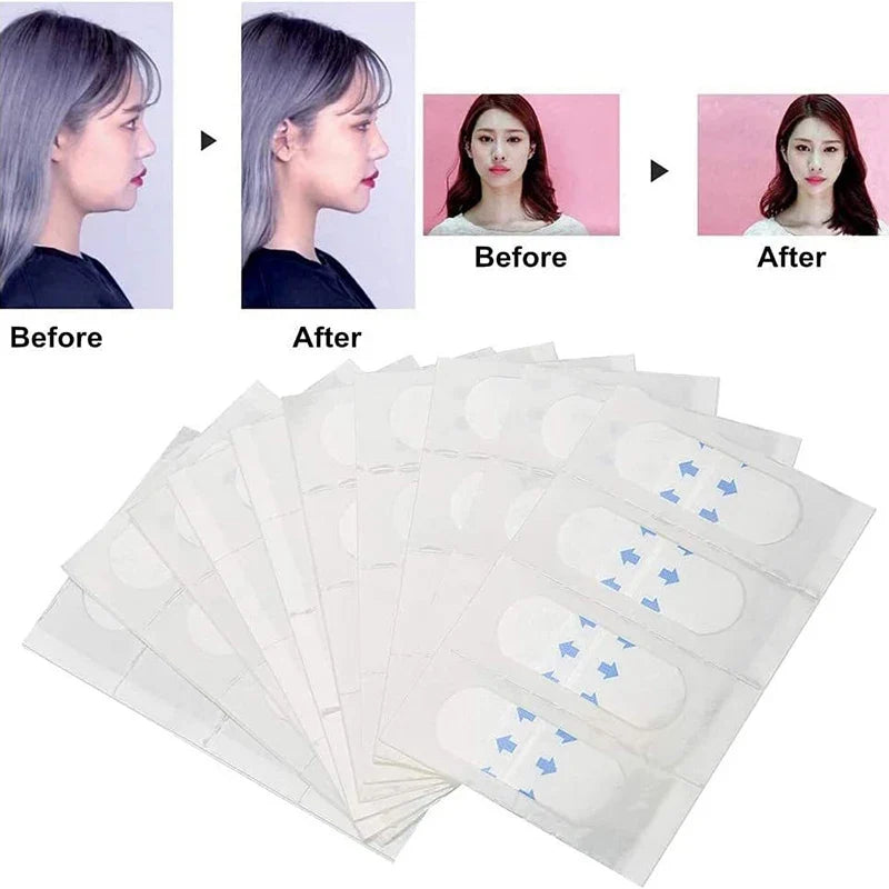 Waterproof V Face Makeup Tape | Invisible Lifting Stickers for Instant Chin Lift