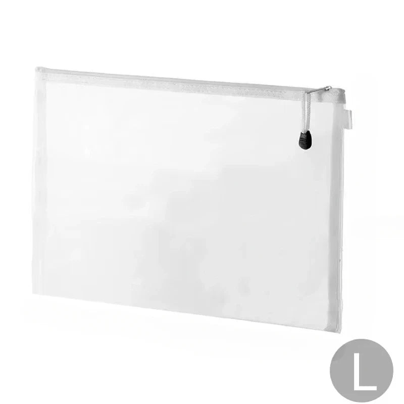 1/3pcs Nylon Mesh Zipper File Pouch Block Puzzle Toys Dispenser Organizer Transparent Organizational Organizer