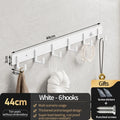 Hooks for hanging clothes at the entrance door, hanging hangers on the wall, and strong hooks for the wardrobe in th