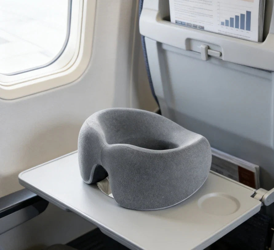 Memory Foam Face down Pillow Ergonomic Prone Resting Comfort Headrest for Home Massage Beauty Salon
