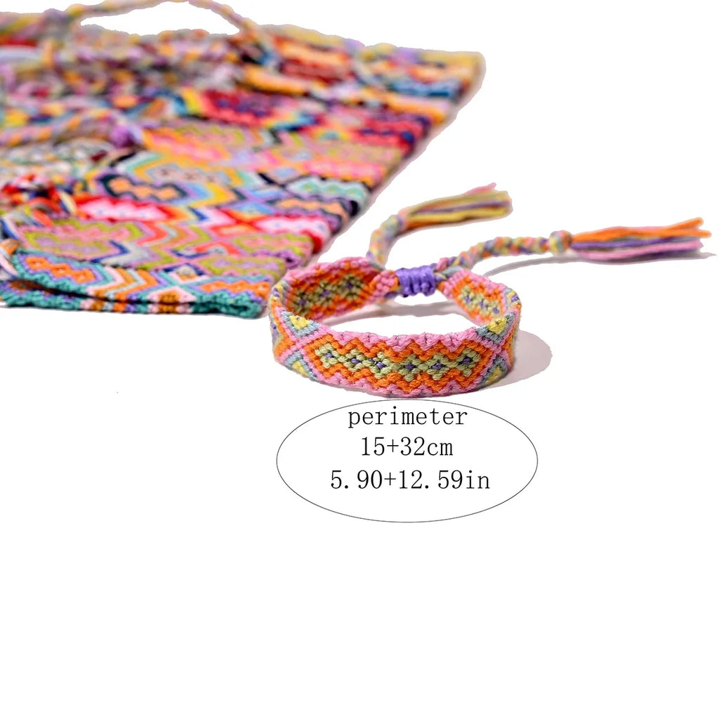 Rope Weave Bohemia Friendship Bracelet | Handmade Summer Beach Jewelry for Women