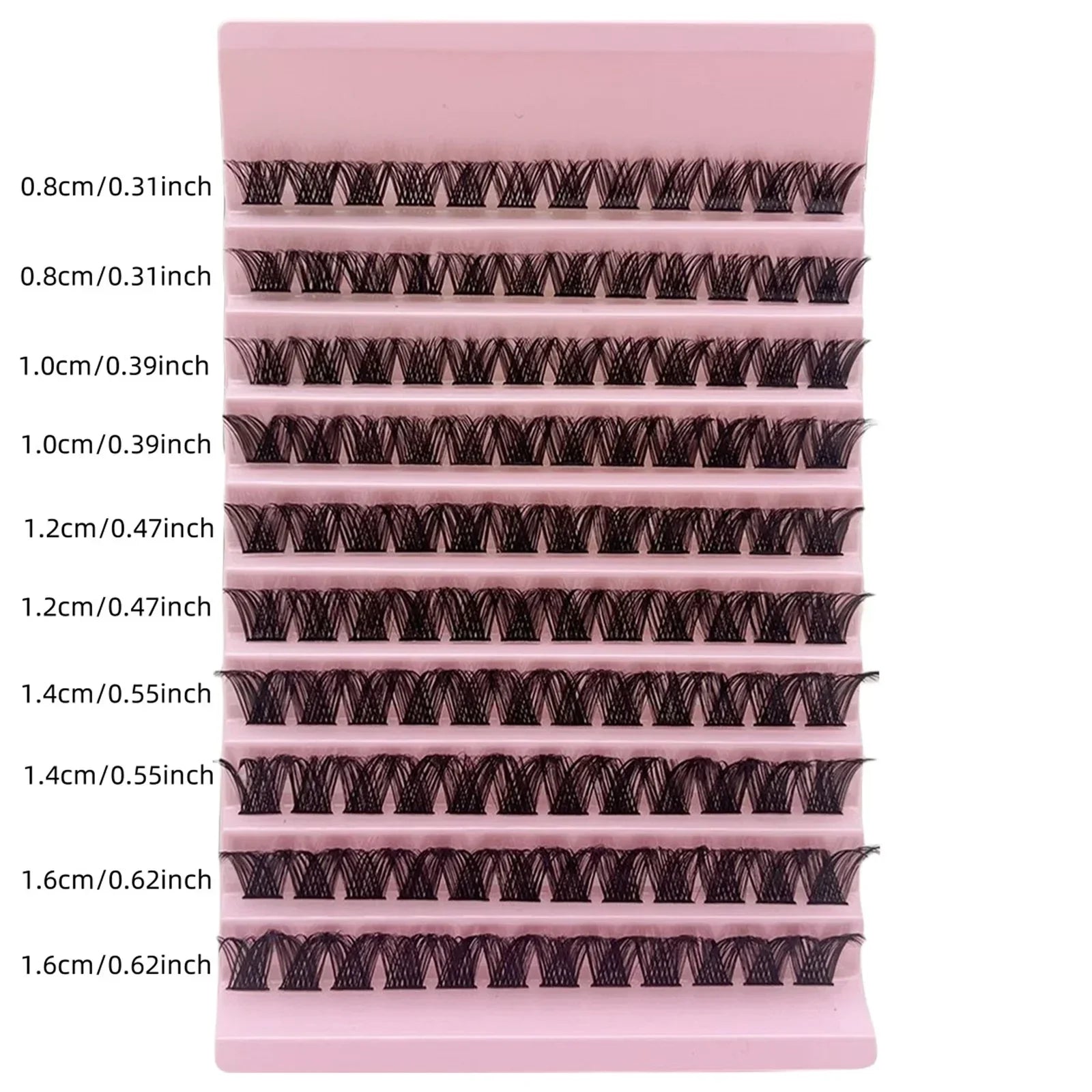 Lash Clusters 120pcs | DIY Natural Look D Curl Fluffy Eyelash Extensions