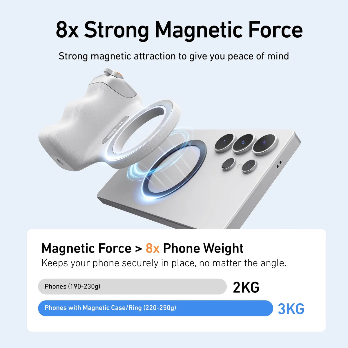Taixun Qupaile Magnetic Camera is suitable for Apple, Huawei, Android phone photography controller shooting wireless Bluetooth r