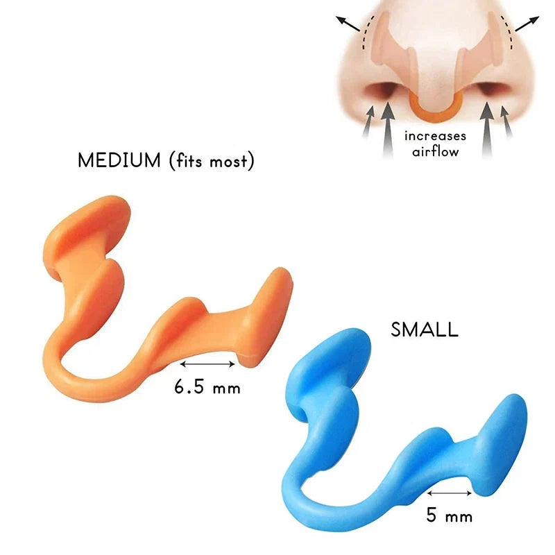 Silicone Anti Snoring Nasal Dilator | Natural Sleep Aid for Better Breathing