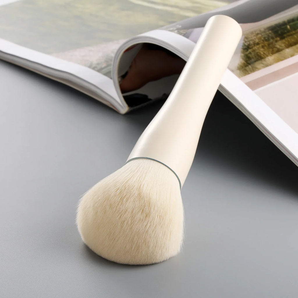 Large Fluffy Powder Brush | Professional Synthetic Bristles for All Skin Types