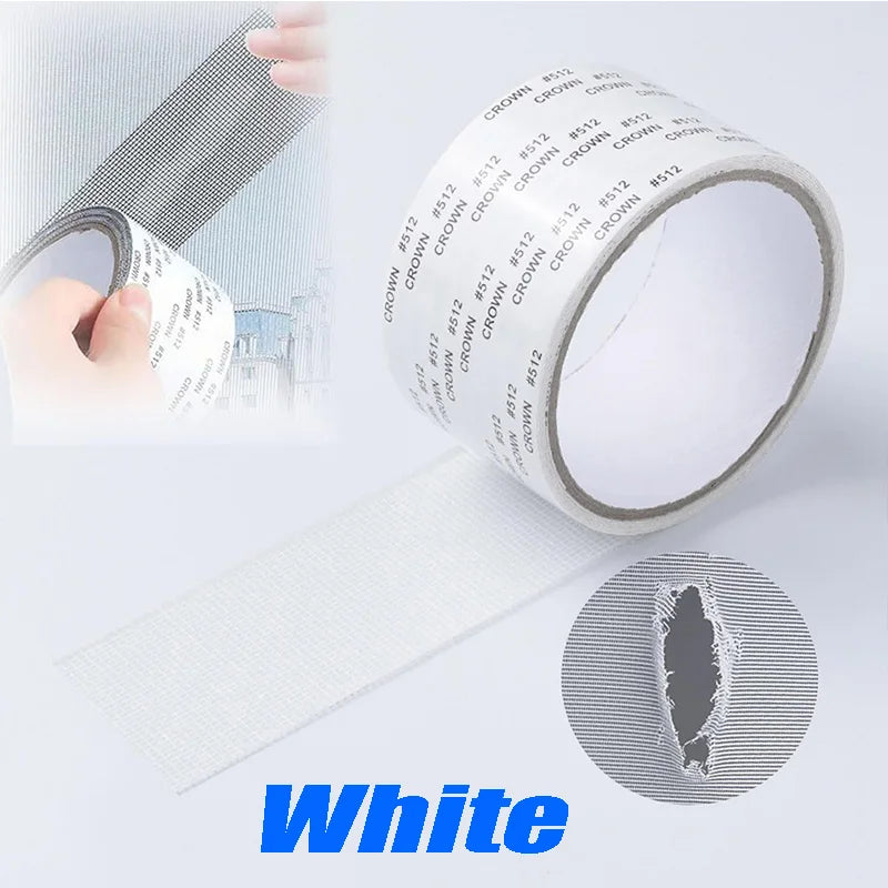 Window Screen Tape Anti-mosquito Screen Repair Subsidy Door Curtain Mosquito Net Hole Patch Repair Self-adhesive Screen Tape