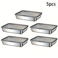 2026 5pcs Stainless Steel Food Storage Set - Leak - Proof Lids Durable & Easy  Sandwiches Fruits - Great for Home Parties