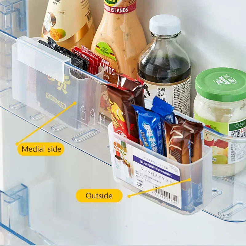1pc Wall Mounted Partition Storage Box