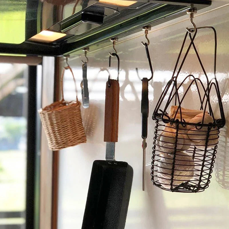 1-40PCS Strong Magnetic Hooks Multi-Purpose Storage Hooks Home Kitchen Bar Storage Hooks Key Storage Hooks Bathroom Hangers