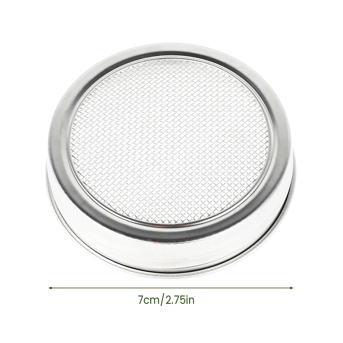 1/2 Pcs Seed Sprouter Germination Cover Stainless Steel Seed Sprout Can Lid Washable Wide Mouth Mason Jars Screen for Grow Bean