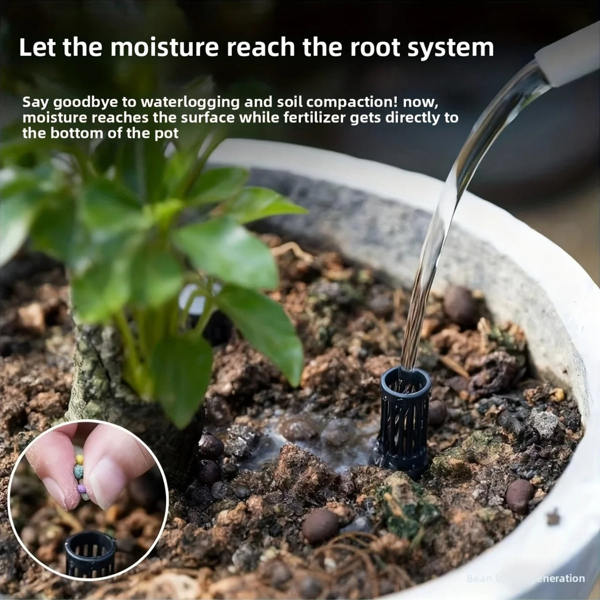 10/20Pcs Plant Aeration Tubes for Pots -Root Rot Prevention,Prevent Overwatering for Healthy Roots, Gardening Tools Suitable