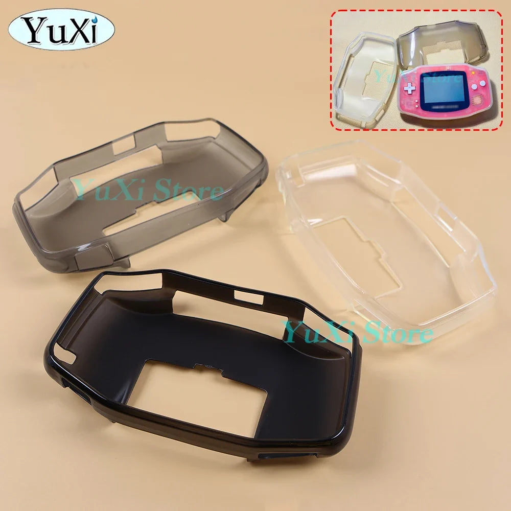 Clear Soft TPU Case for Gameboy Advance | Protective Cover with Screen Films