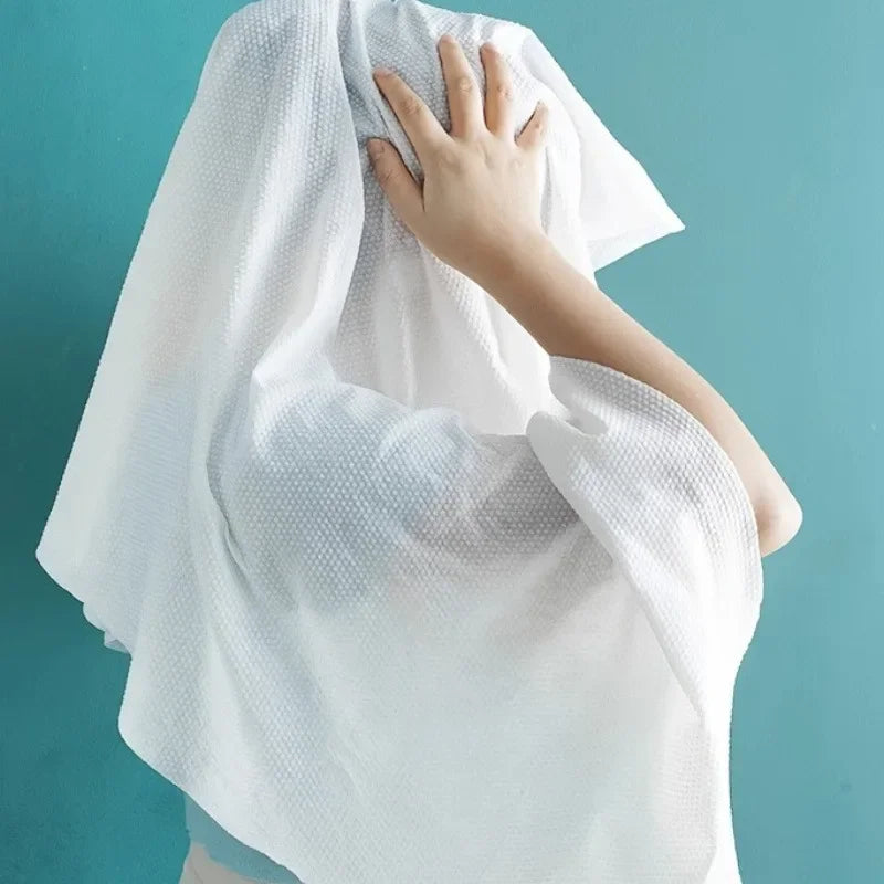 10/20PCS Disposable Compressed Towel Travel Outdoor Hotel Portable Compressed Towel Shower Water Absorption