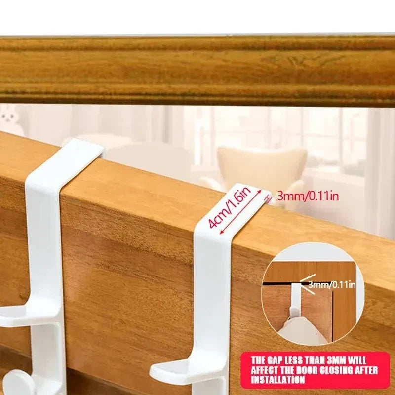1/3pcs Over The Door Hooks for Hanging Towel Rack Coat Rack Purse Organizer for Closet Hooks The  Door Hanger Hook