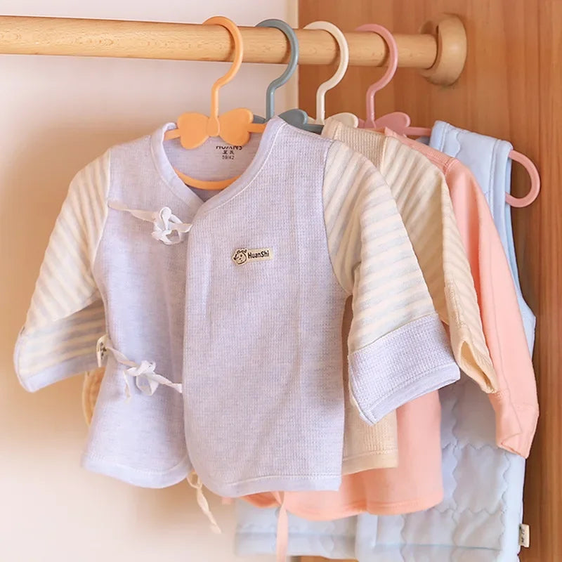 10/20/50pcs Baby Hangers Children Coats Storage Hanger Closet Organizer Kids Clothes Hanger Racks Portable Plastic Hangers Home