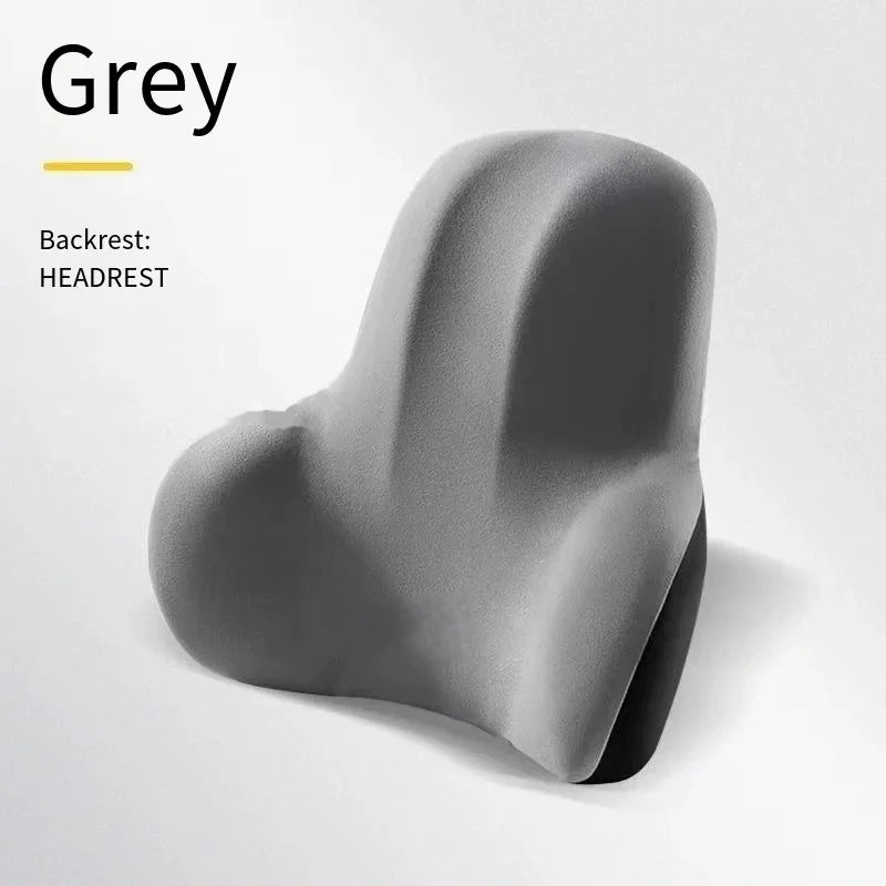 Two-In-One Lumbar Support Cushion, Memory Slow Rebound, Scientifically Designed Arc, Solving The Problem Of Lower Back Pain