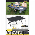 Parasol Tables Camping Cabinet Pliante Tourist Folding Table Outdoor Coffee Portable Folding Szafka Kempingowa Furniture